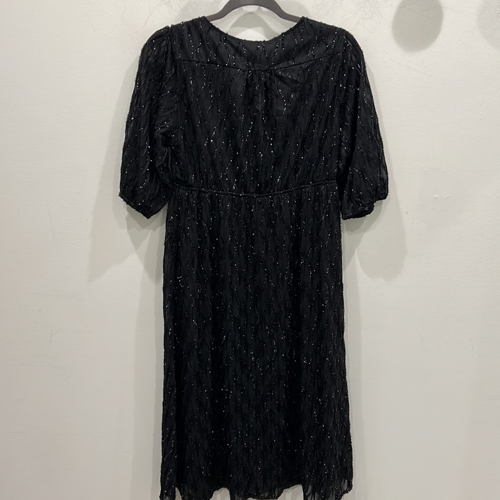 NWT Glitter empire waist midi dress - Picture 4 of 6
